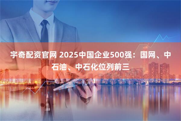 宇奇配资官网 2025中国企业500强：国网、中石油、中石化位列前三