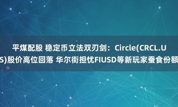 平煤配股 稳定币立法双刃剑：Circle(CRCL.US)股价高位回落 华尔街担忧FIUSD等新玩家蚕食份额